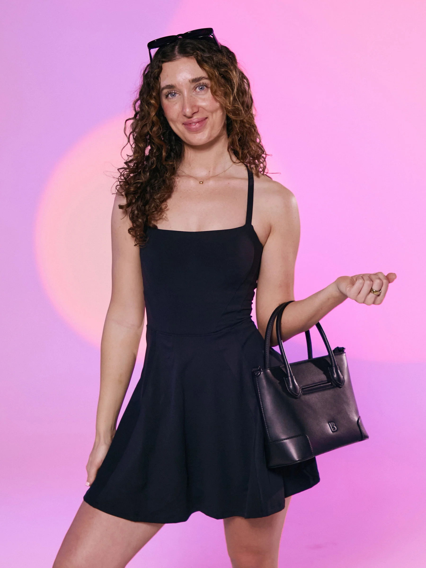 Bend and Snap Dress - Onyx Black