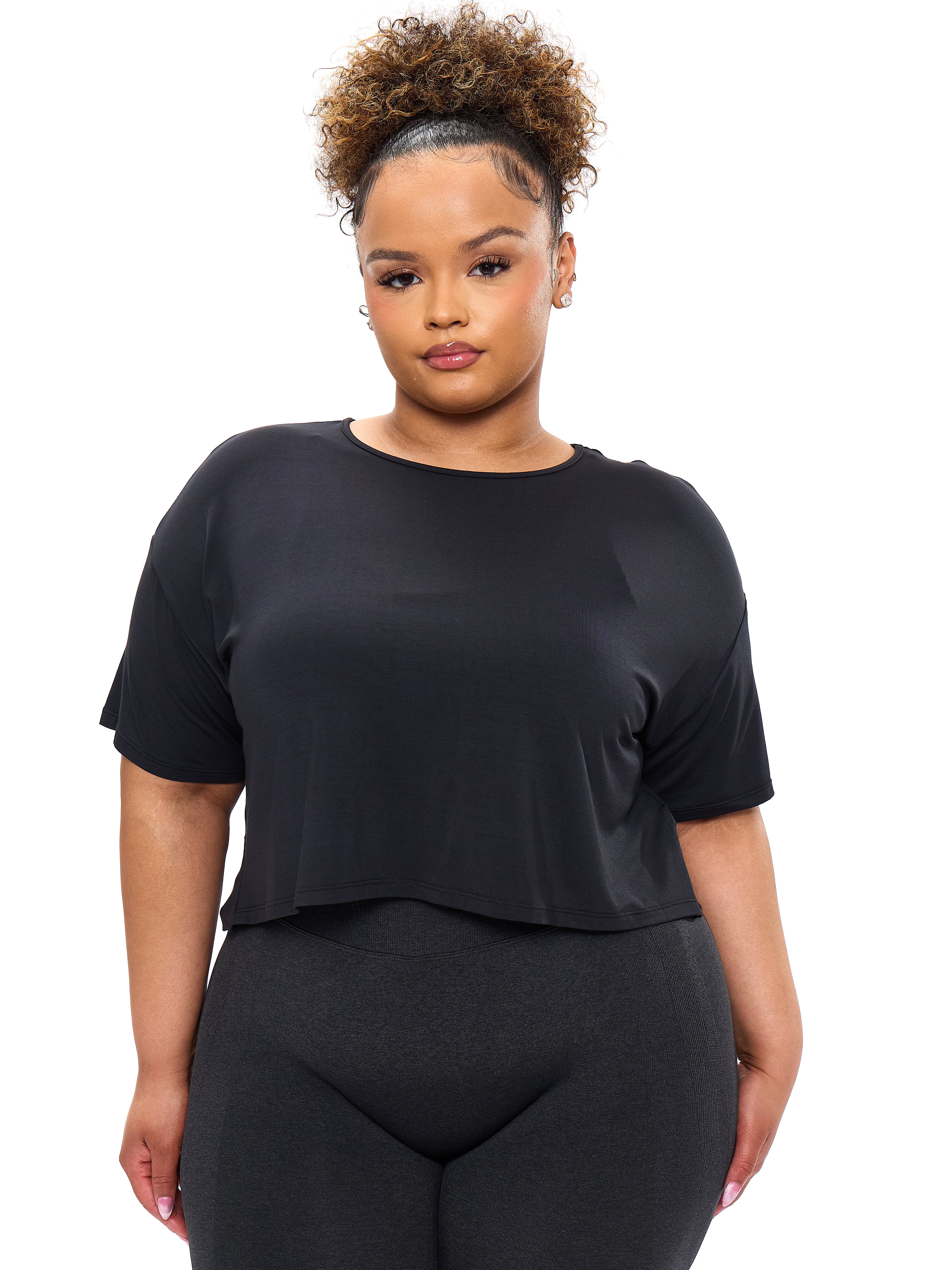 Rainforest Crop V2 - Black